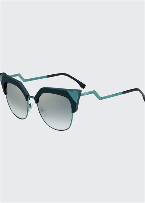 sunglasses fendi iridia|Fendi Iridia Mirrored Cat.